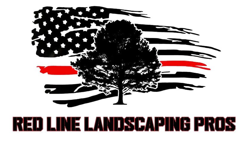 Red Line Landscaping Pros Logo